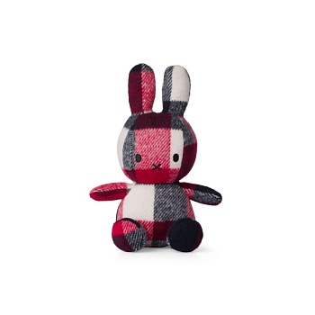 24182373 Miffy check blue-red 23cm